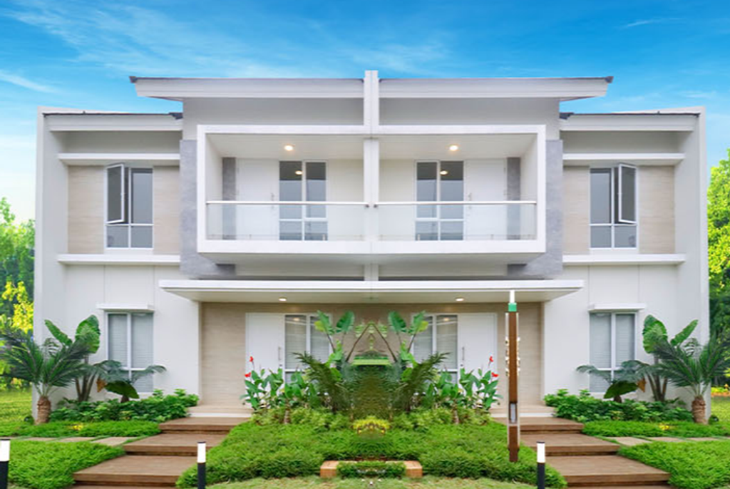 foto tampak rumah tipe GRAYSON perumahan PARADISE SERPONG CITY BLOK J