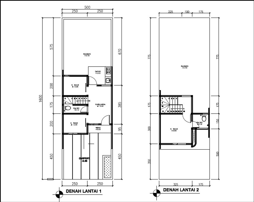 foto denah rumah tipe 41 Compact High Ceiling (3KT) (592) perumahan G-Land Ciwastra Park 2