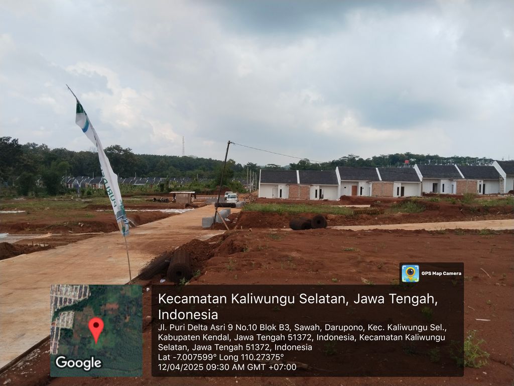 foto posisi tengah perumahan PURI DELTA ASRI 9 EXTENSION 2