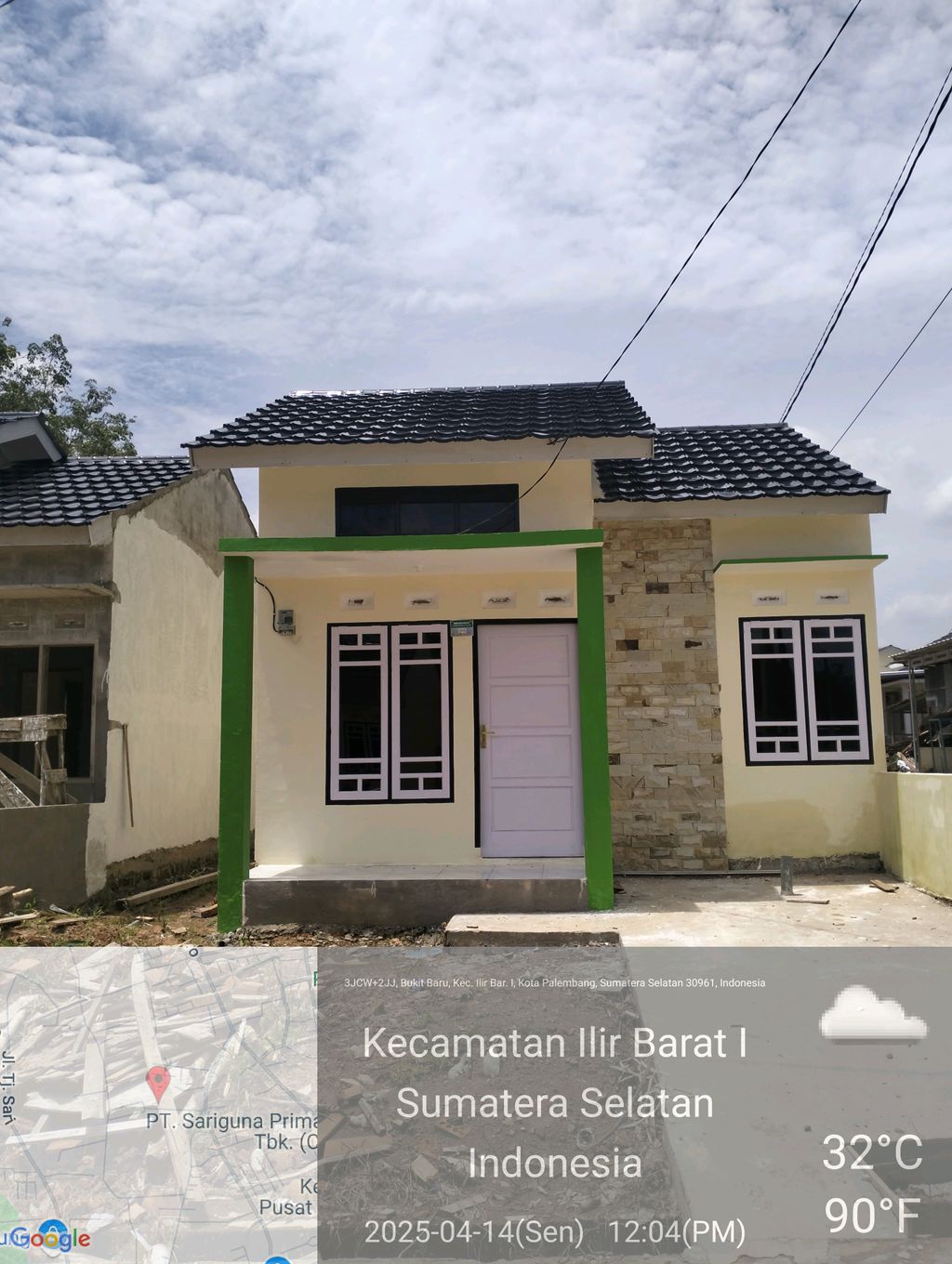 foto contoh rumah perumahan Osaka Residence 2