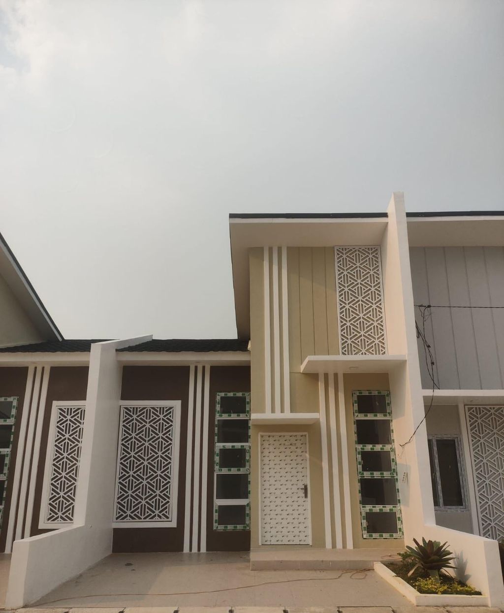 foto tampak rumah tipe Rumah Tinggal 46/75 (3) perumahan Griya Bambu Kuning