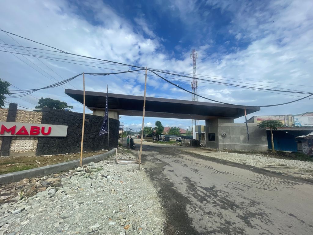 foto gerbang perumahan KOTA MUTIARA LEBAK (MUTIARA MABU)