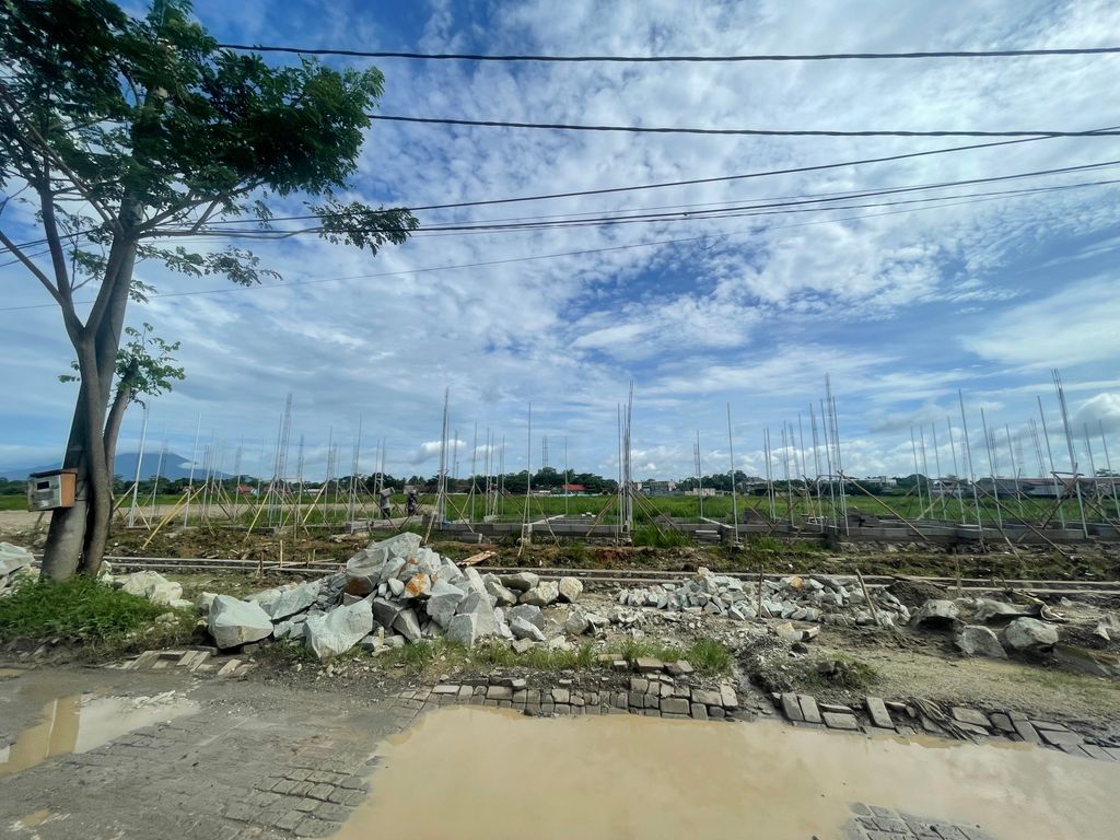 foto posisi tengah perumahan KOTA MUTIARA LEBAK (MUTIARA MABU)