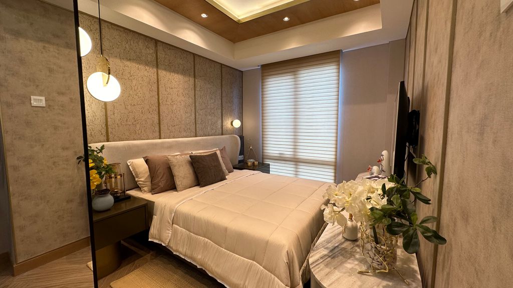 foto tampak rumah tipe LUXURIOUS DELUXE B perumahan PODOMORO CITY DELI MEDAN