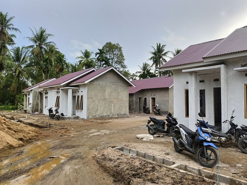 foto posisi tengah perumahan Pesona Anai Lestari 5