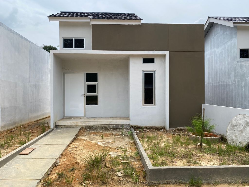 foto tampak rumah tipe JRV Subsidi 36 perumahan Javana River View