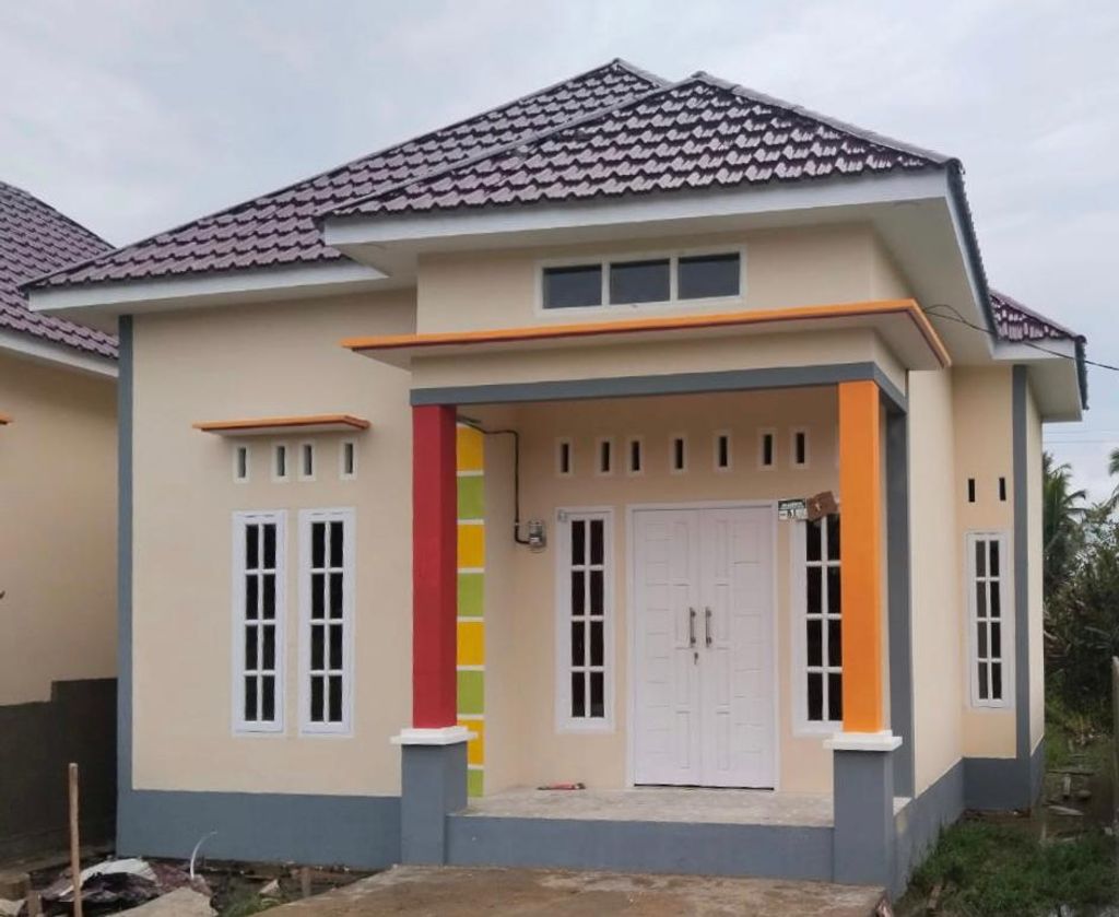 foto tampak rumah tipe 36 perumahan GRIYA PRAMUKA PERMAI 2
