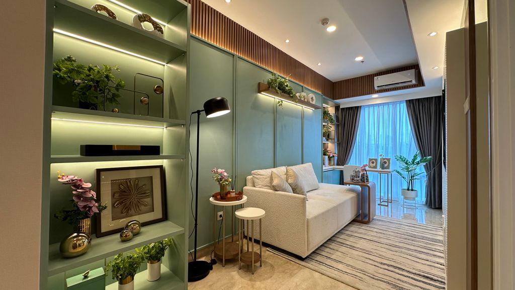 foto tampak rumah tipe LUXURIOUS SUITE B perumahan PODOMORO CITY DELI MEDAN