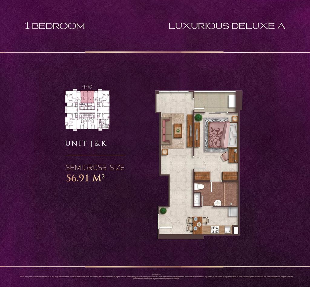 foto denah rumah tipe LUXURIOUS DELUXE A perumahan PODOMORO CITY DELI MEDAN