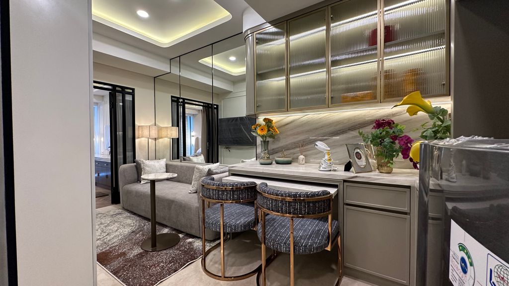 foto tampak rumah tipe STUDIO B perumahan PODOMORO CITY DELI MEDAN