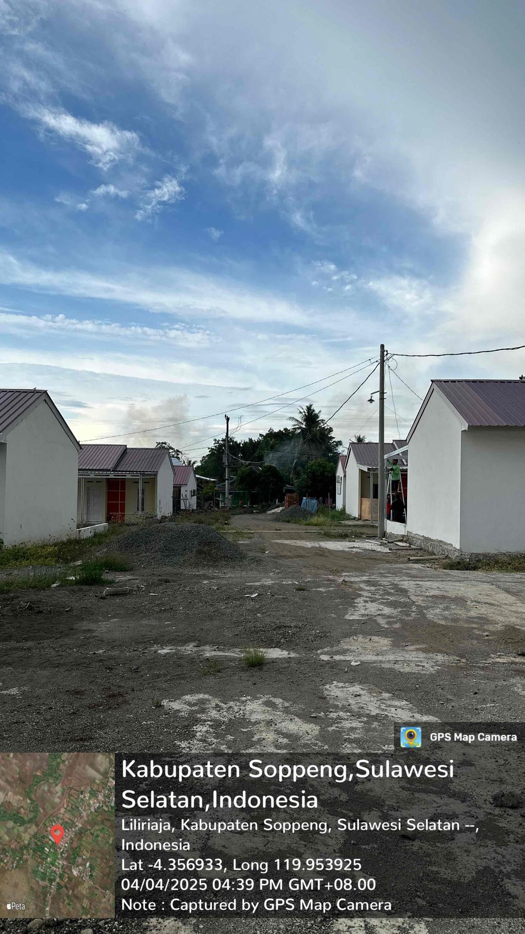 foto posisi tengah perumahan BENTENG INDAH 2