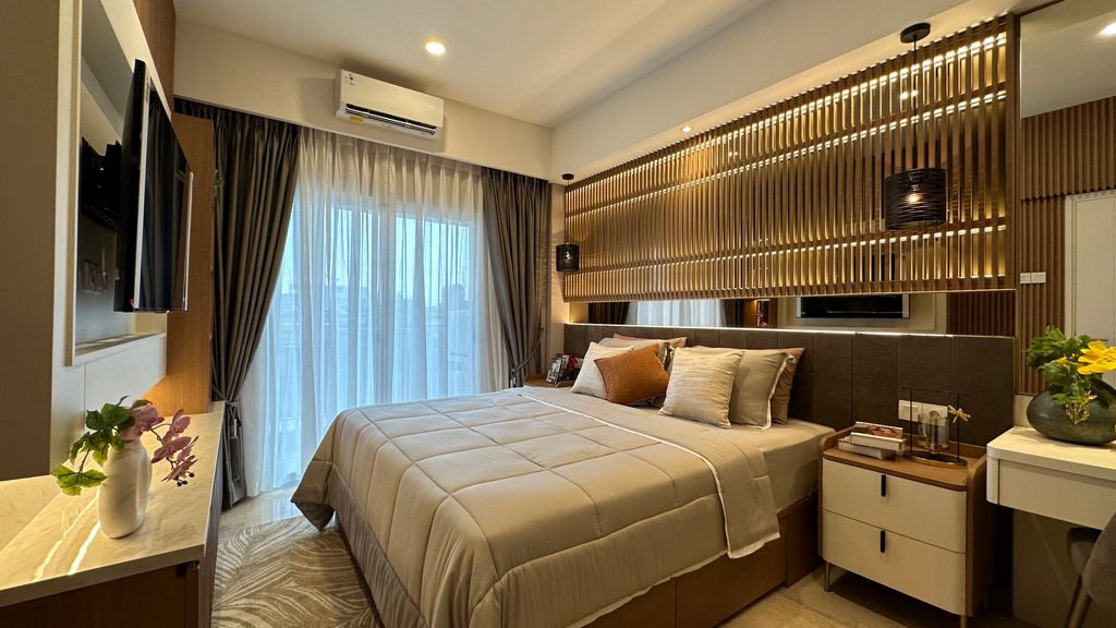foto tampak rumah tipe LUXURIOUS SUITE A perumahan PODOMORO CITY DELI MEDAN