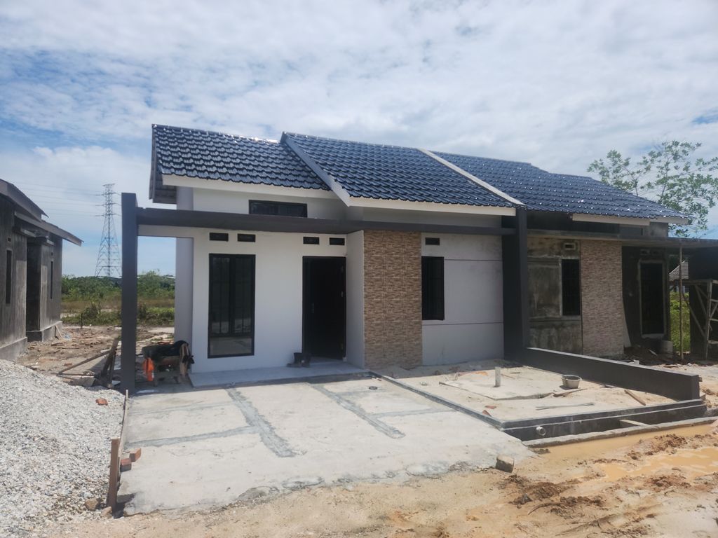 foto contoh rumah perumahan Griya uka harmoni tahap 2