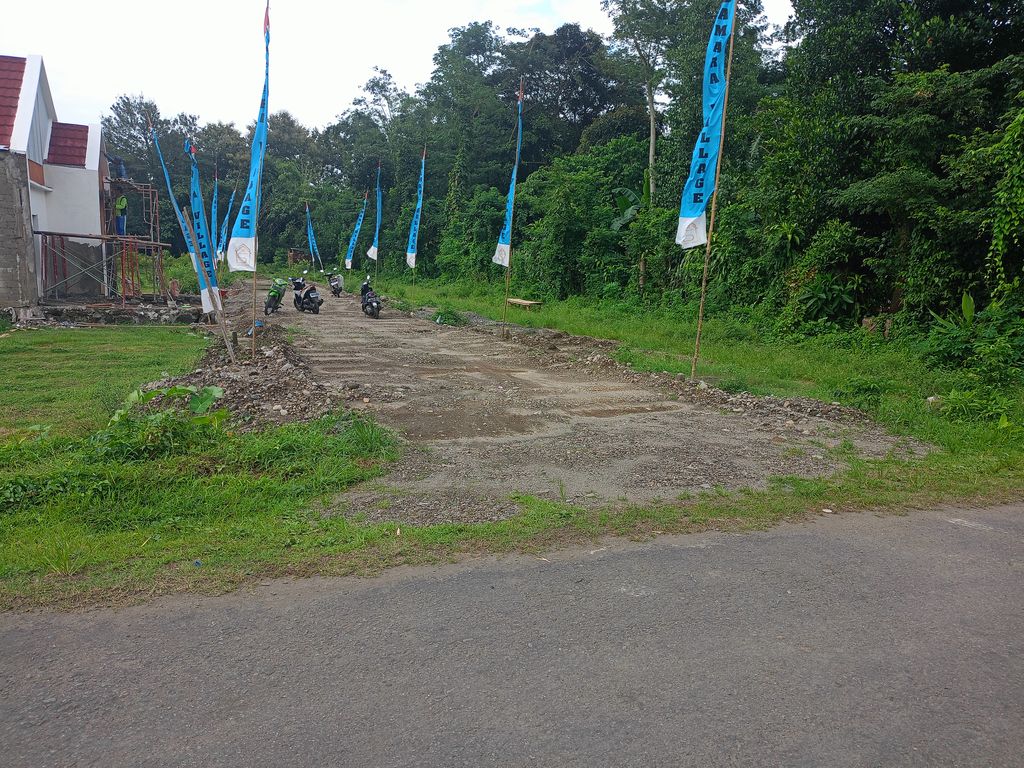 foto gerbang perumahan Samara Village