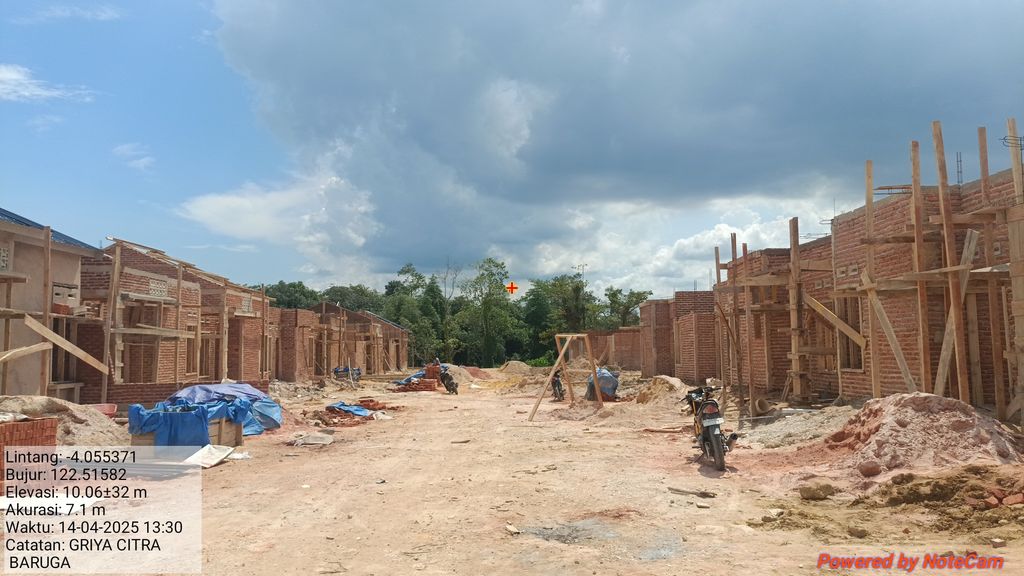 foto contoh rumah perumahan GRIYA CITRA BARUGA