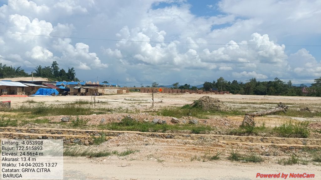 foto posisi tengah perumahan GRIYA CITRA BARUGA