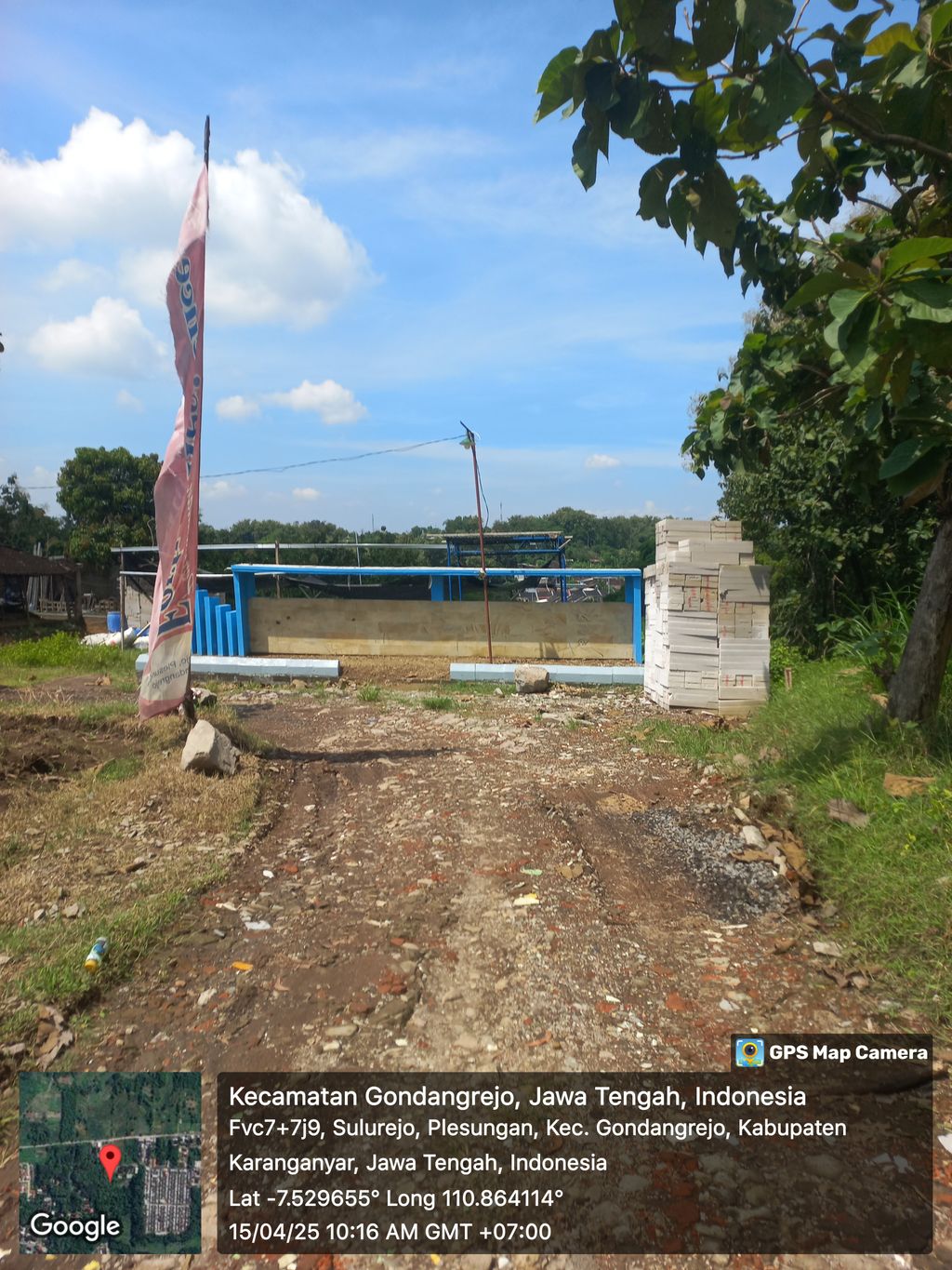 foto gerbang perumahan FORTUNA RESIDENCE