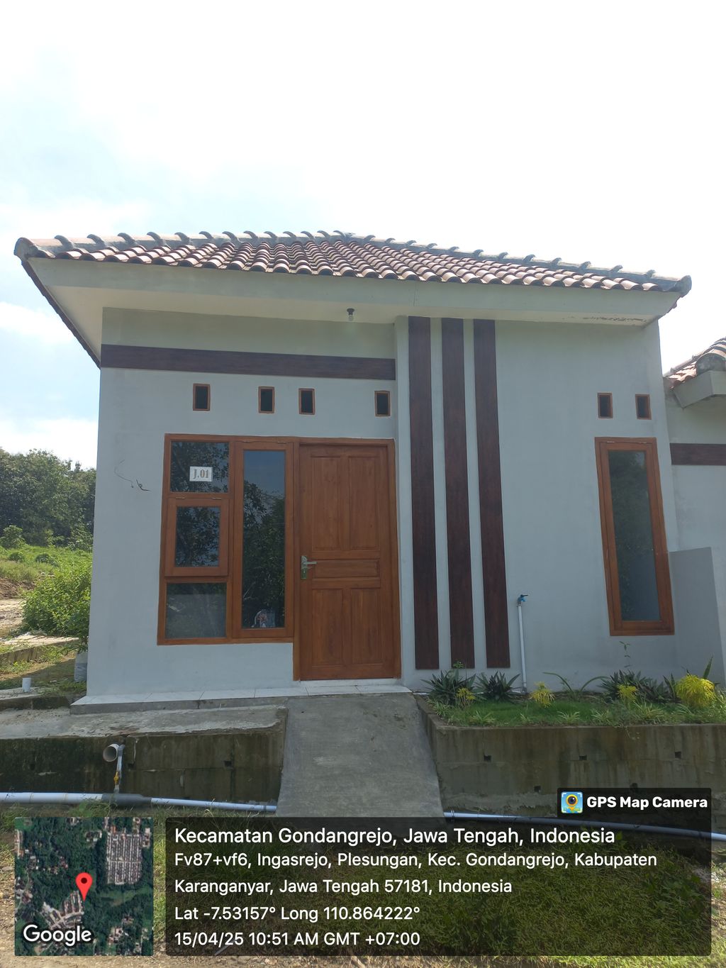 foto contoh rumah perumahan FORTUNA RESIDENCE