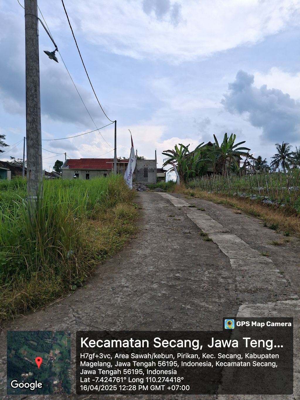 foto posisi tengah perumahan PILANG HIJAU ESTATE