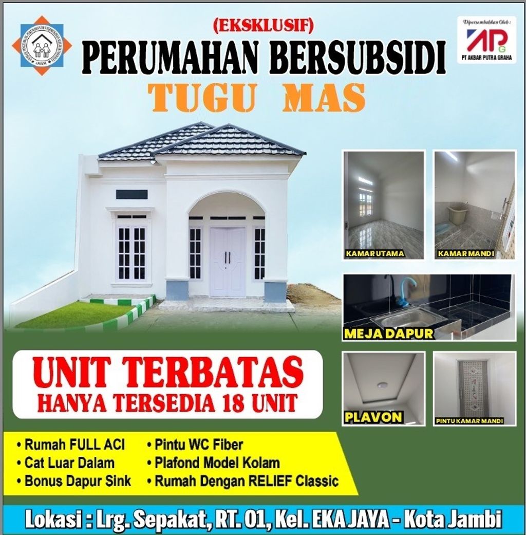 foto posisi tengah perumahan TUGU MAS