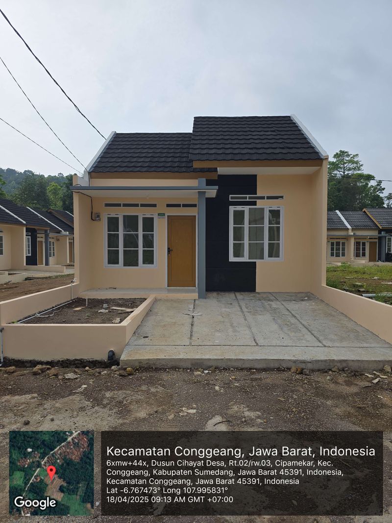foto contoh rumah perumahan Griya Agung Cipamekar