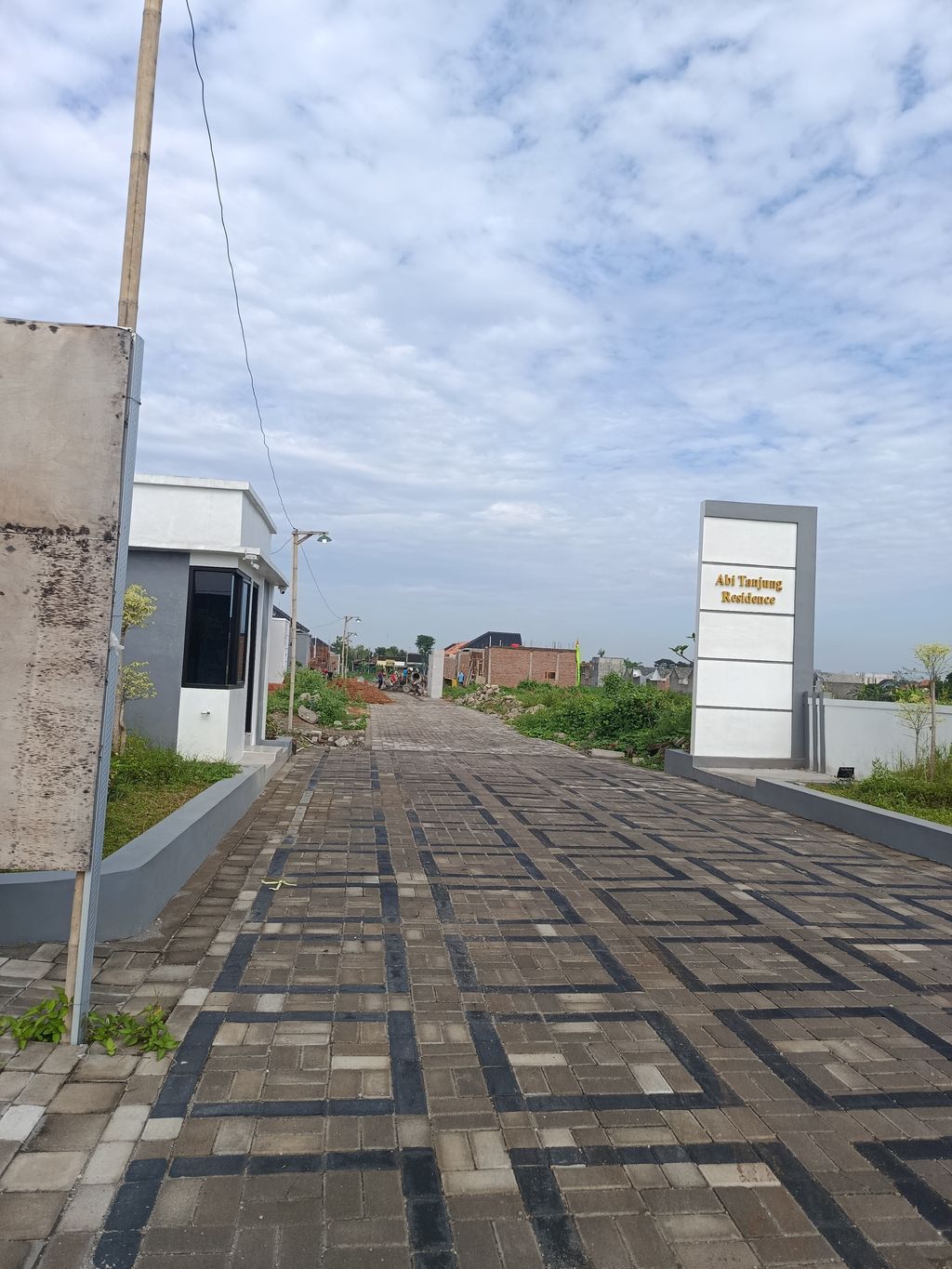 foto gerbang perumahan Abi Tanjung Reseidence