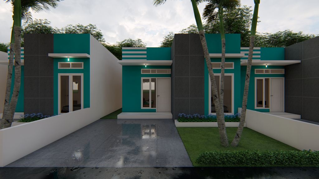 foto contoh rumah perumahan RAFFLESS RESIDENCE JAYAPURA