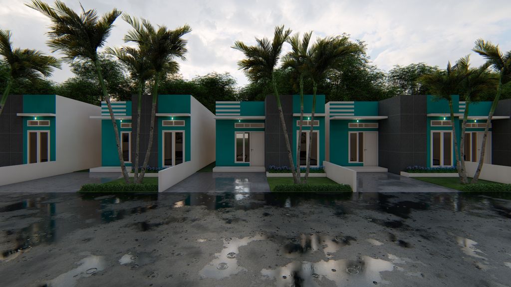 foto gerbang perumahan RAFFLESS RESIDENCE JAYAPURA