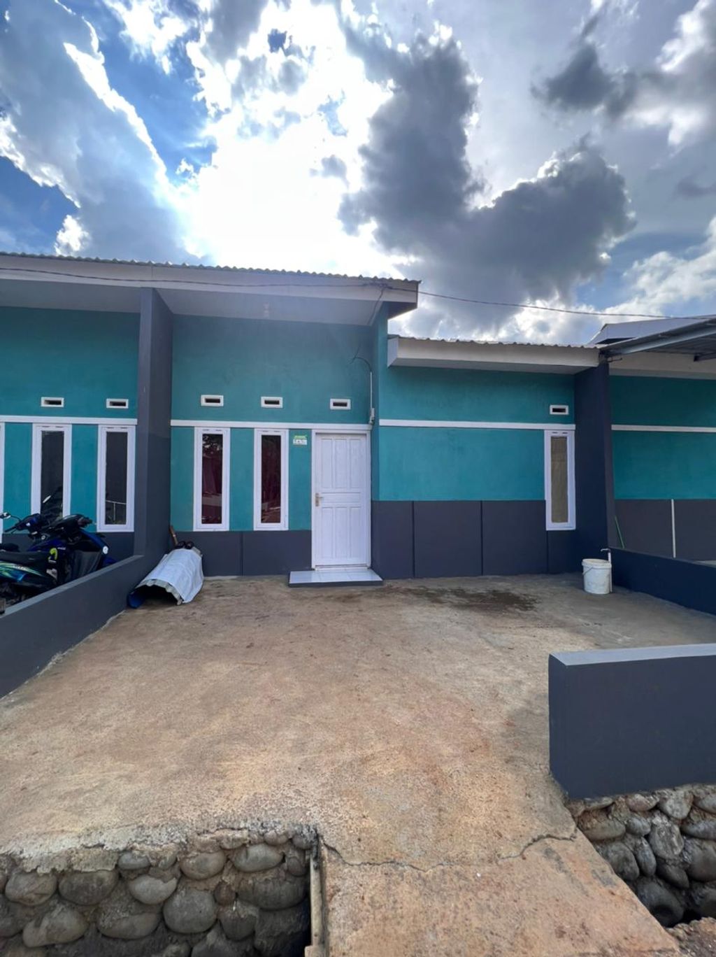 foto tampak rumah tipe 36 perumahan PERUMAHAN ANANDA RESIDENCE