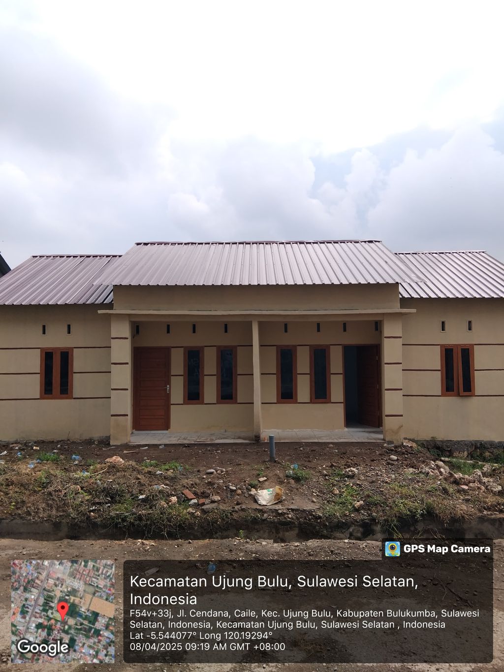 foto tampak rumah tipe 36 perumahan TIARA RESIDENCE 9