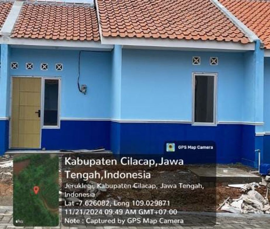 foto tampak rumah tipe 30/60 perumahan GRAND MAHKOTA SULTAN 4
