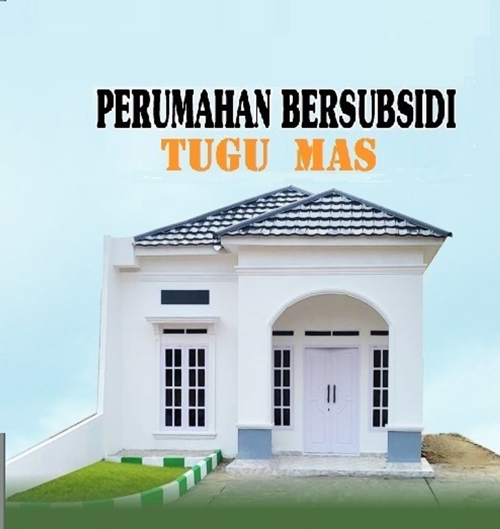 foto tampak rumah tipe KOMERSIL perumahan TUGU MAS
