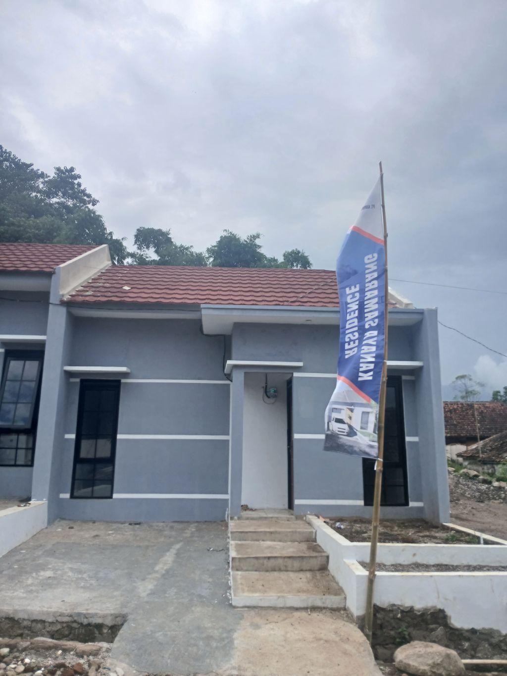 foto tampak rumah tipe Subsidi perumahan Kanaya Samarang Residence