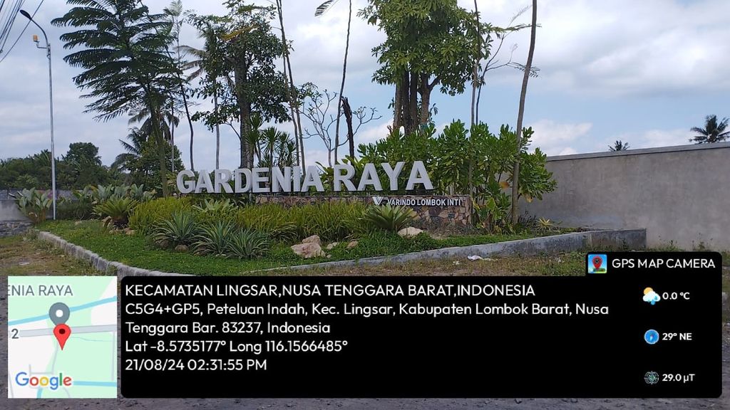 foto gerbang perumahan GARDENIA RAYA 5