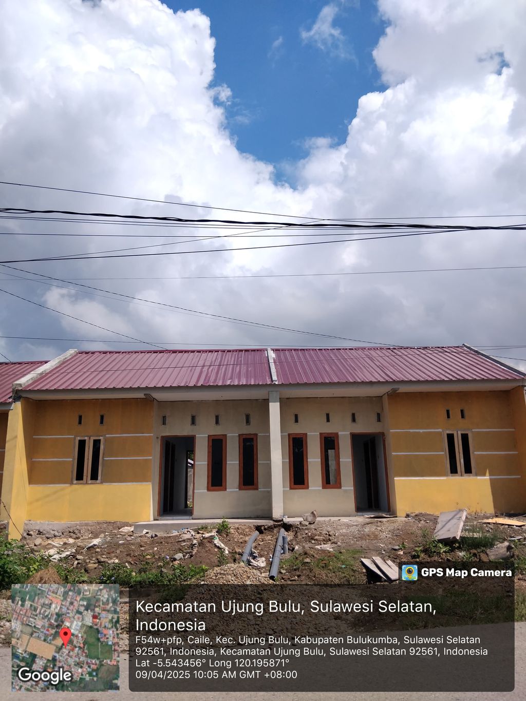 foto tampak rumah tipe 36 perumahan PERUMAHAN TIARA RESIDENCE 10