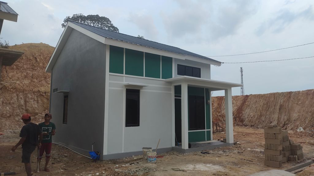foto gerbang perumahan PERMATA HIJAU