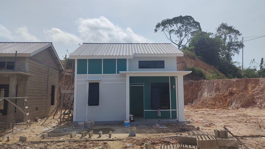 foto contoh rumah perumahan PERMATA HIJAU
