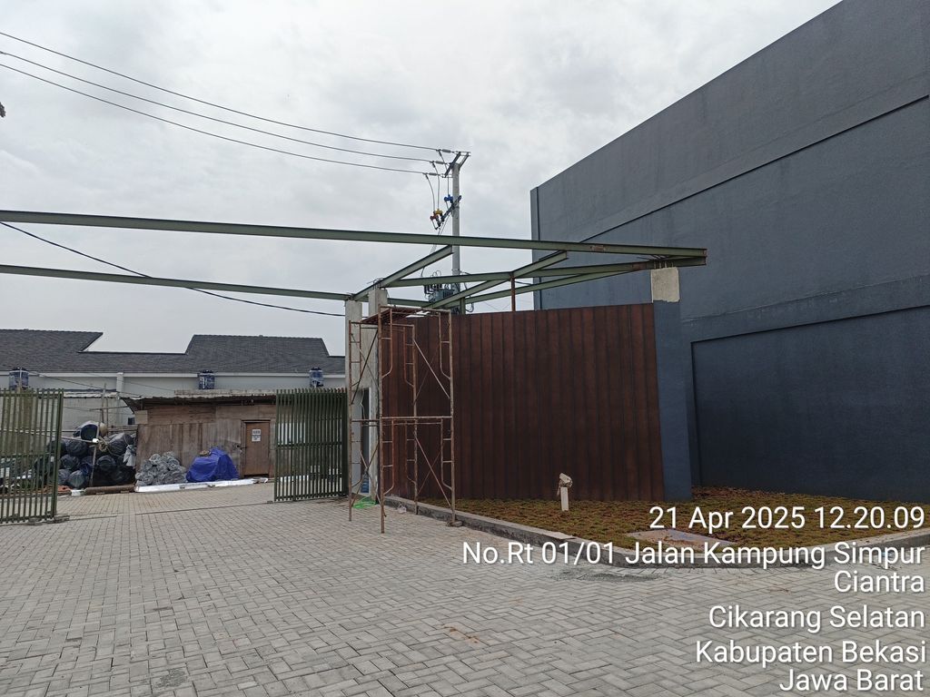 foto gerbang perumahan ALDERA RESIDENCE