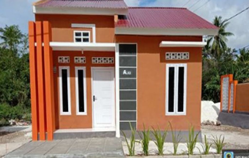 foto tampak rumah tipe 36 SUBSIDI perumahan GRIYA ANUGRAH WAKATOBI PERMAI