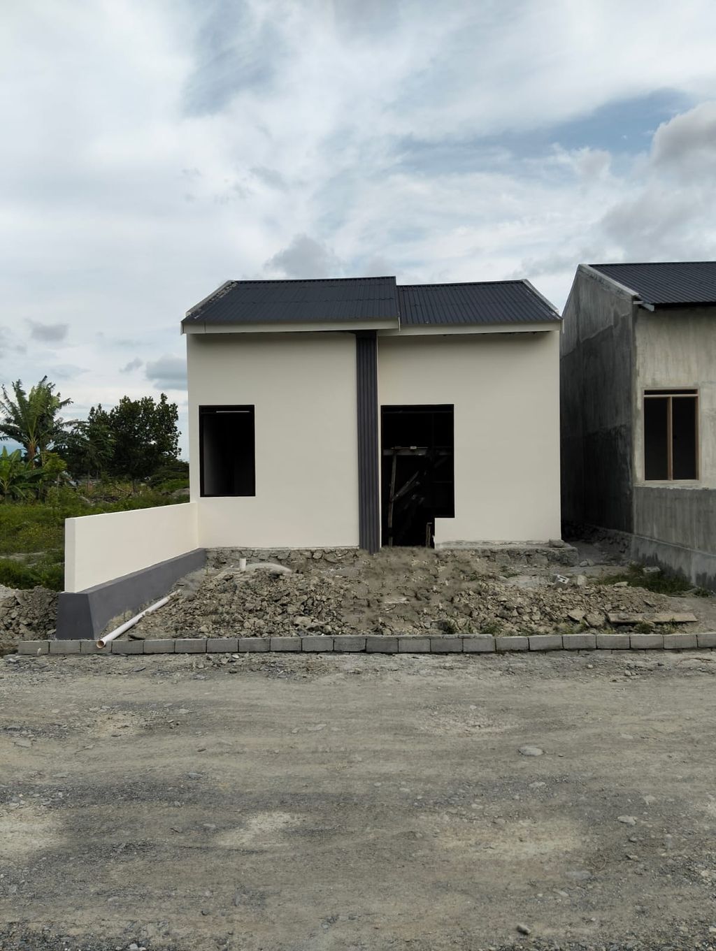 foto tampak rumah tipe 36 perumahan MLP BLOK L