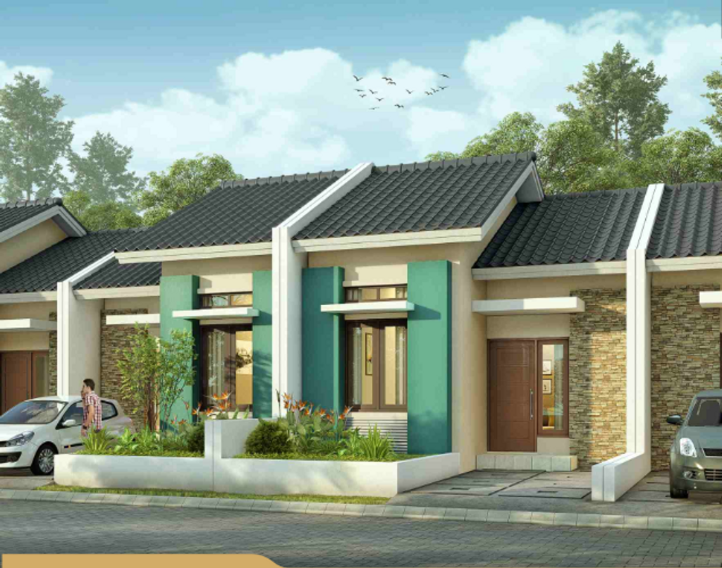 foto tampak rumah tipe Danio perumahan CLUSTER GALEA SEGARA CITY KHI