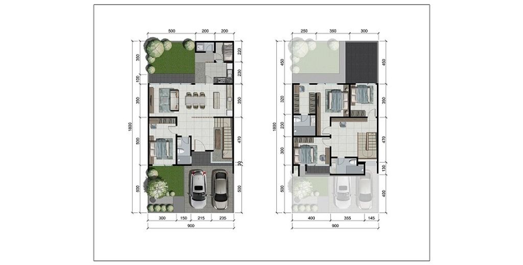foto denah rumah tipe THOMSON DELUXE_2025 perumahan D9 CITRALAND SURABAYA
