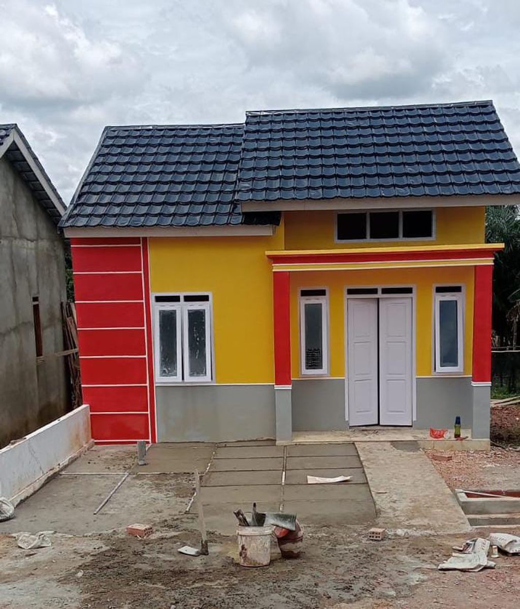 foto tampak rumah tipe 36 perumahan GRIYA PERMATA SEJAHTERA 3