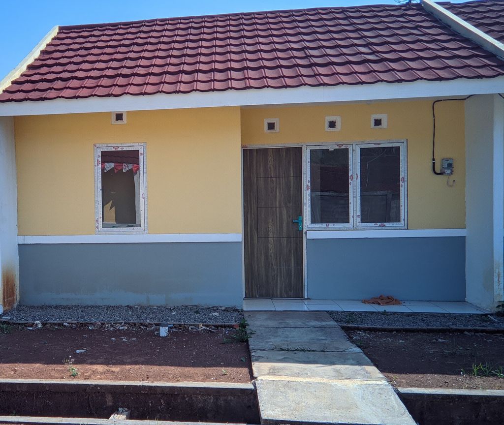 foto tampak rumah tipe 30/60 perumahan PERUMAHAN TELAGA PERSADA ASRI