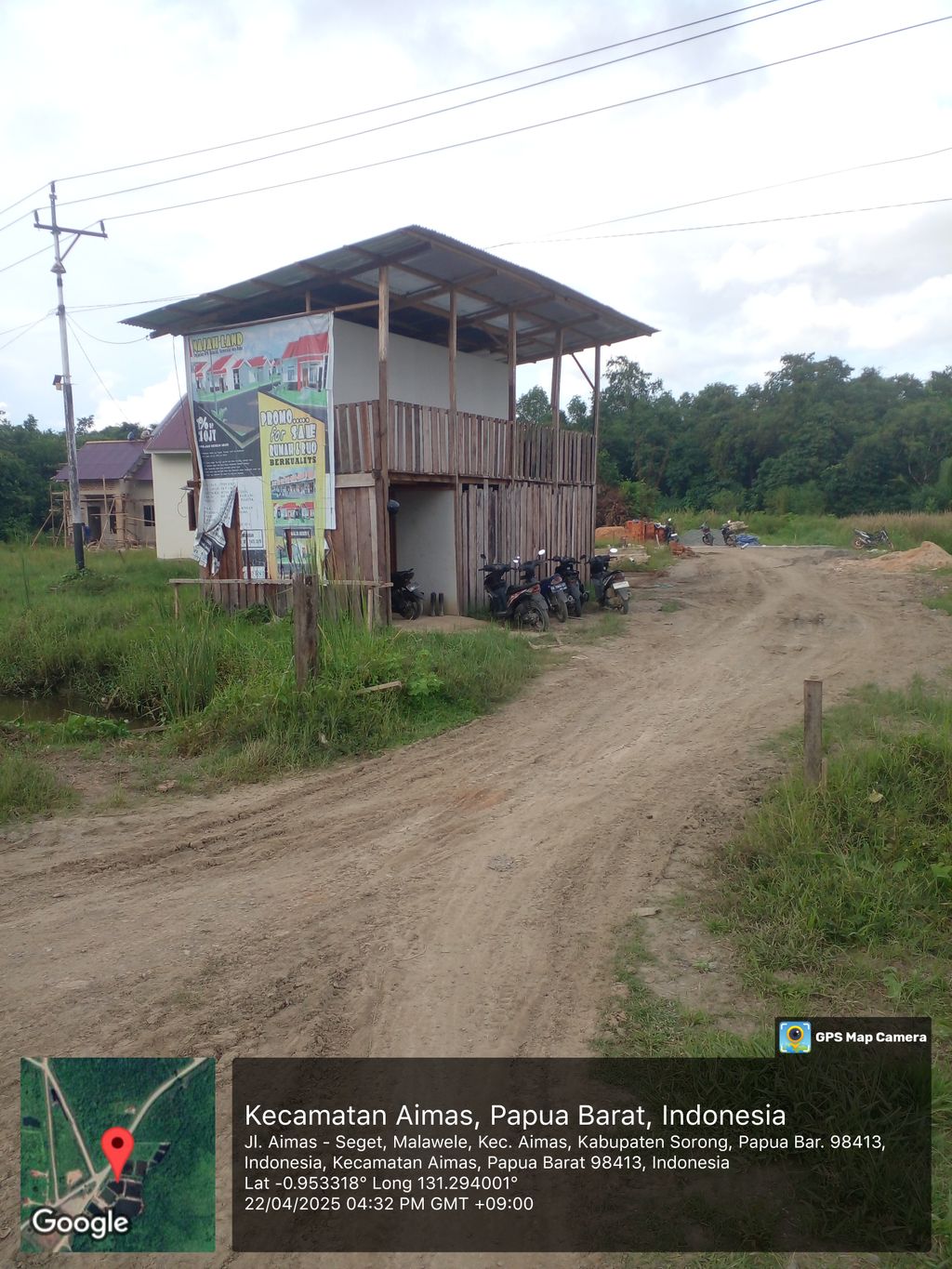 foto gerbang perumahan NAJAH LAND