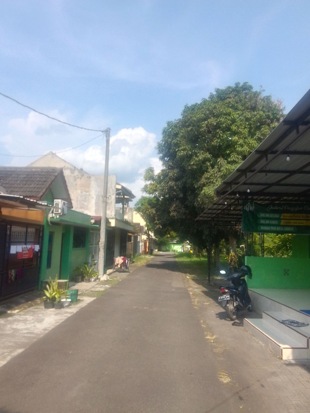 foto posisi tengah perumahan Delanggu Indah