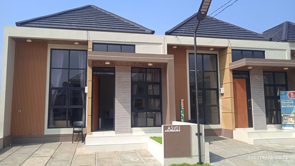 foto contoh rumah perumahan The Allogio Dramaga