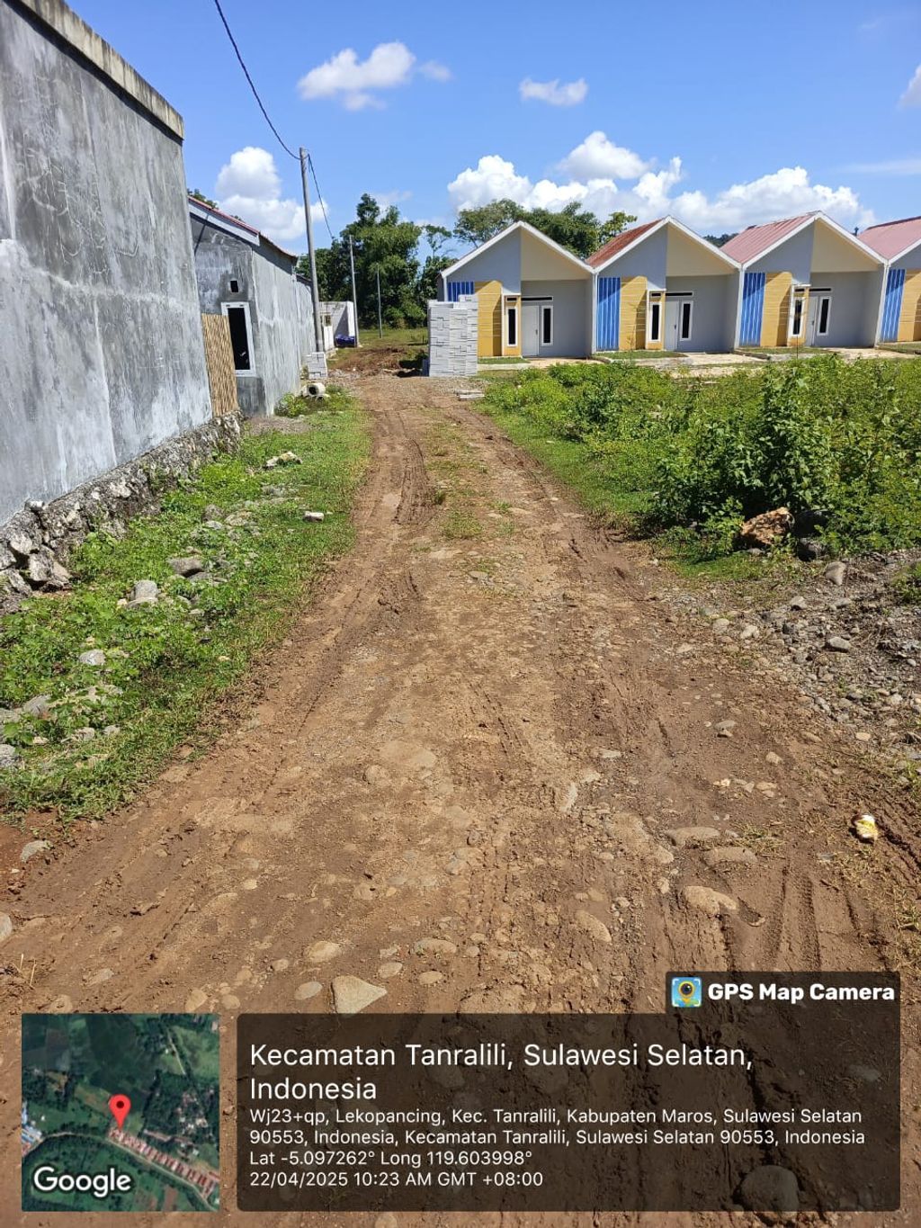 foto posisi tengah perumahan KHAJILA RESIDENCE
