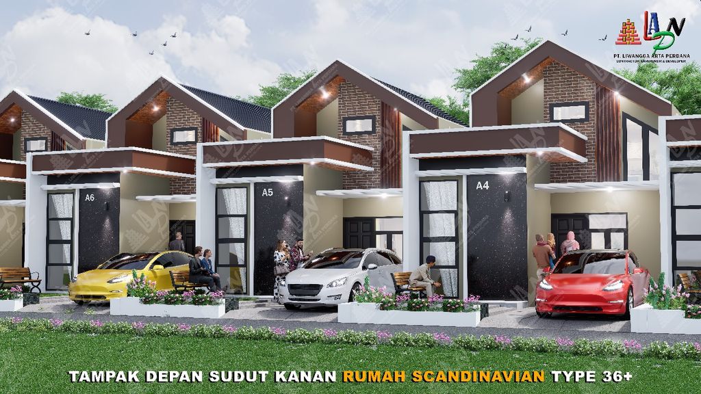 foto tampak rumah tipe Subsidi 36 perumahan GRIYA EDI PENI 2