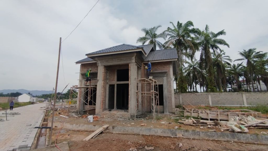 foto denah rumah tipe 36+ perumahan HARMONI REGENCY